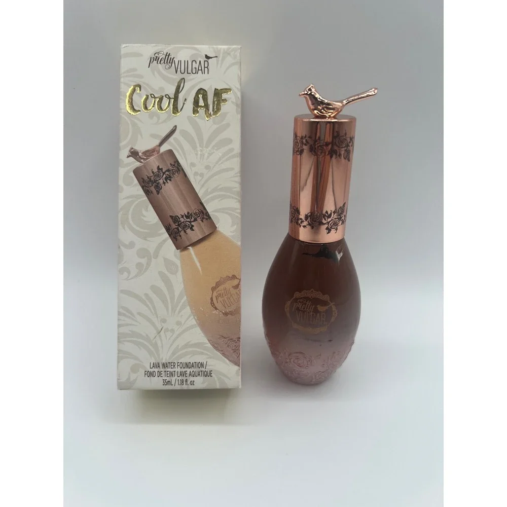Pretty Vulgar Cool AF Lava Water Foundation 86 Birthday Suit 1.18oz New in Box